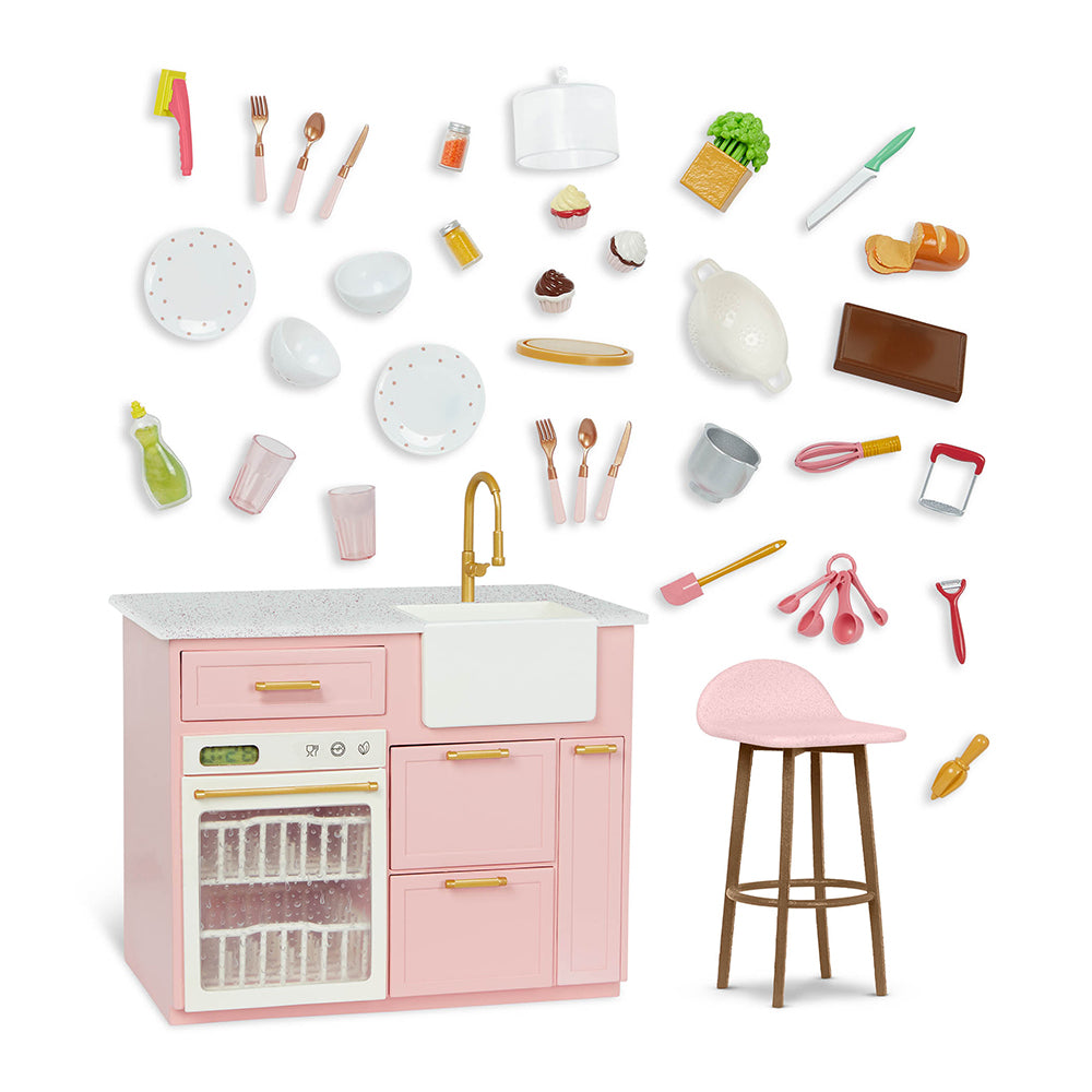 Our Generation - Accessoires Sweet Kitchen Rose – Ojeux